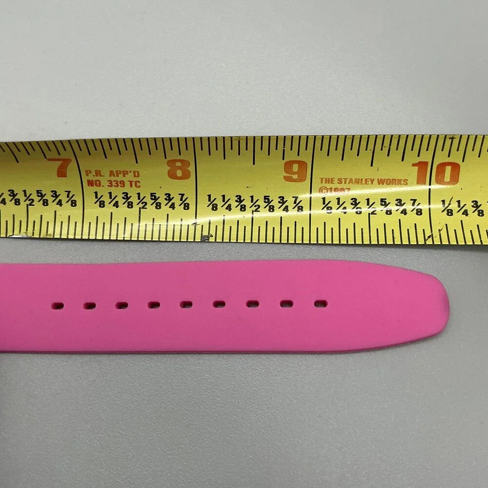 Swatch Pink Rebel Unisex Watch 40mm Pink Dial Day Date Swiss New Battery